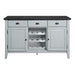 Lanton Server w/Natrual Marble Top - Image 16
