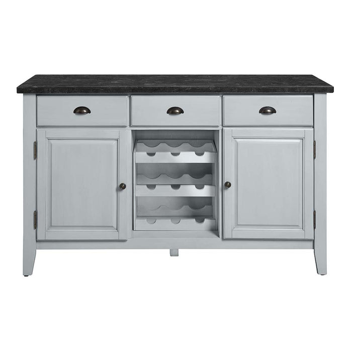 Lanton Server w/Natrual Marble Top - Image 4