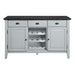 Lanton Server w/Natrual Marble Top - Image 4