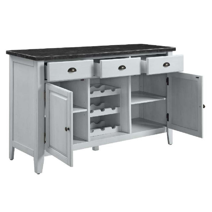 Lanton Server w/Natrual Marble Top - Image 10