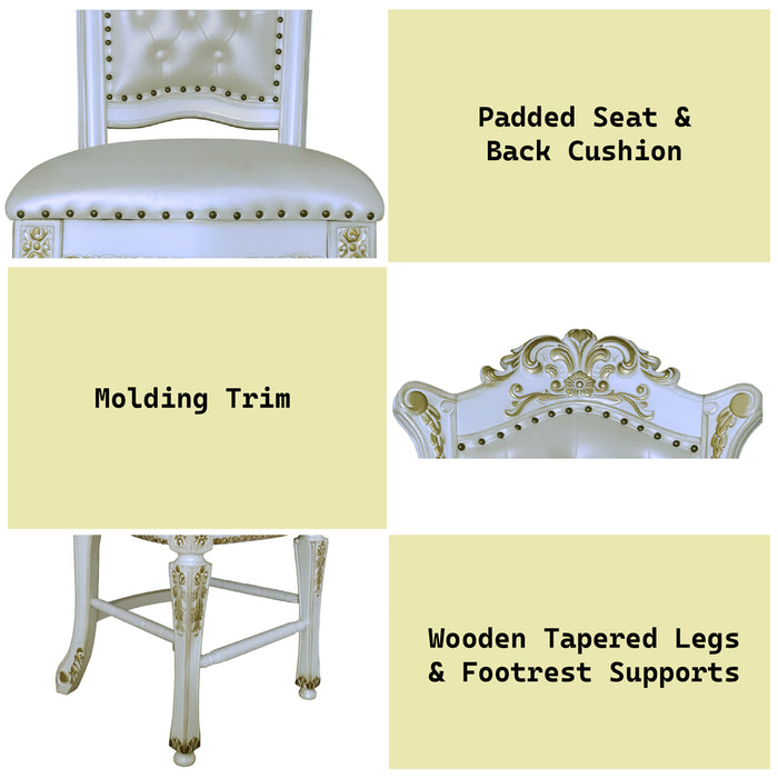 Vendome Counter Height Chair (Set-2) - Image 6