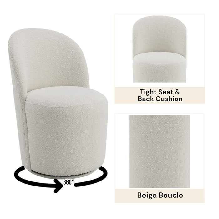 Kinton Side Chair w/Swivel (Set-2) - Image 7