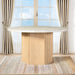 Qwin Round Dining Table w/Natrual Marble Top - Image 7