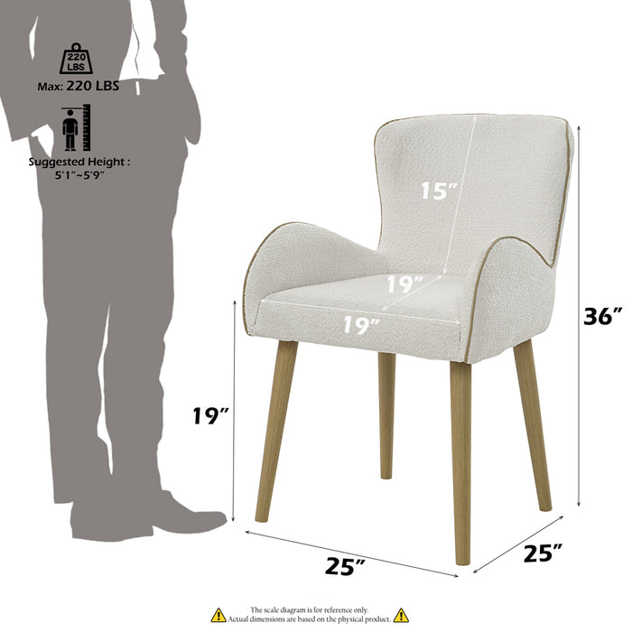 Qwin Side Chair (Set-2) - Image 9