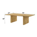 Einar Dining Table - Image 8