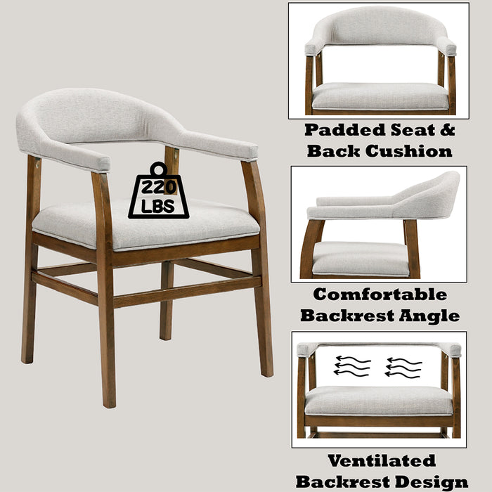 Darcy Arm Chair (Set-2) - Image 7