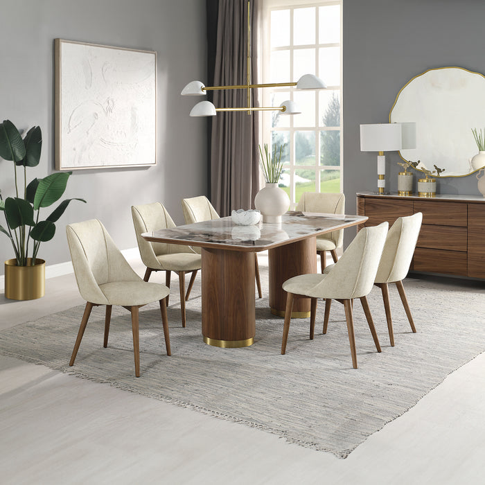 Willene Dining Table w/Ceramic Top - Image 7
