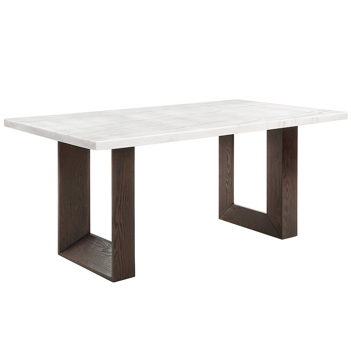 Edwyn Dining Table w/Natrual Marble Top - Image 2