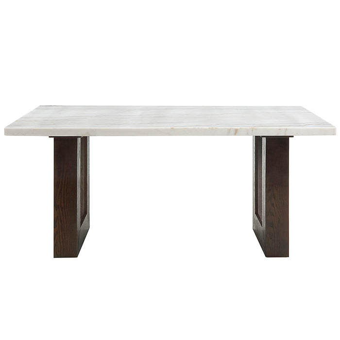 Edwyn Dining Table w/Natrual Marble Top - Image 3