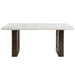 Edwyn Dining Table w/Natrual Marble Top - Image 3