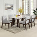 Edwyn Dining Table w/Natrual Marble Top - Image 6