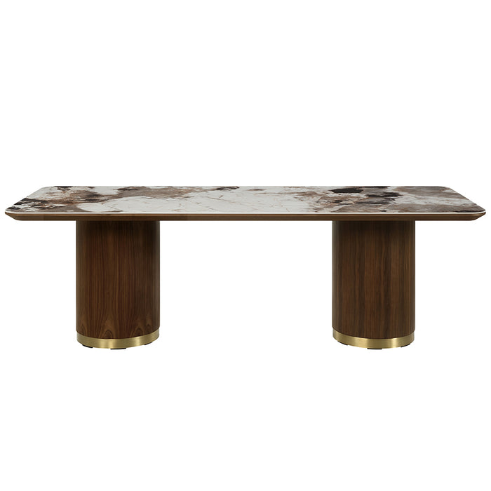 Willene Dining Table w/Ceramic Top - Image 2
