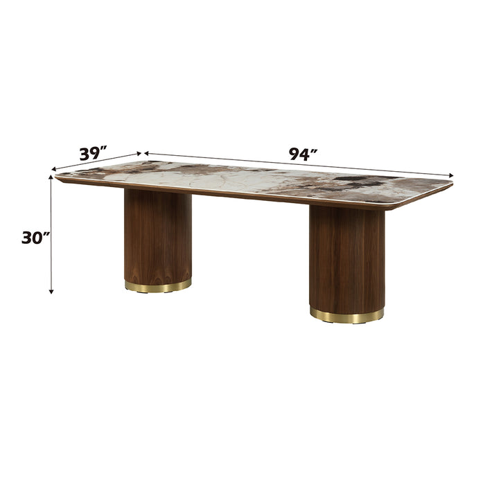 Willene Dining Table w/Ceramic Top - Image 5