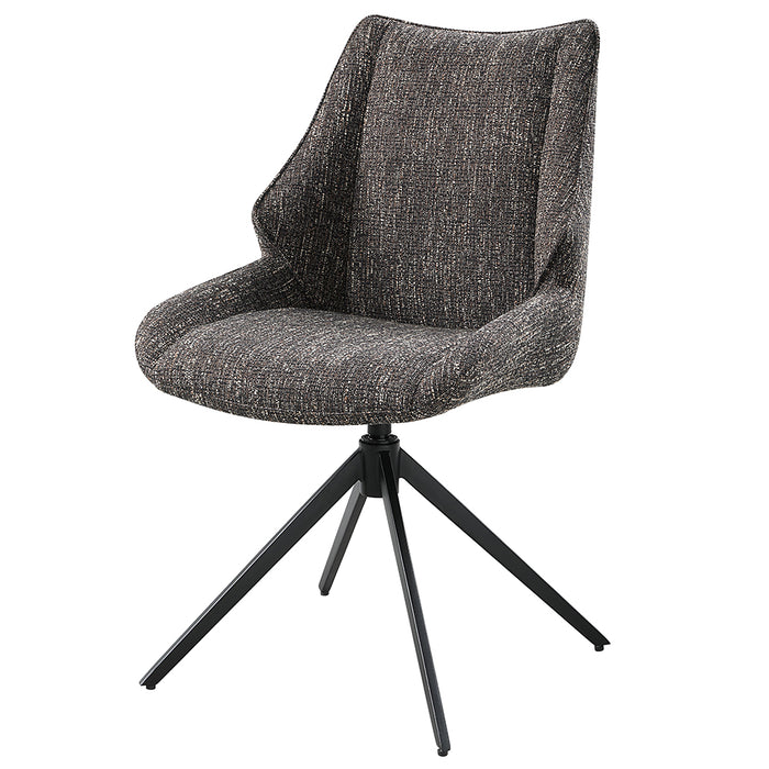 Malika Side Chair wSwivel (Set-2) - Image 2