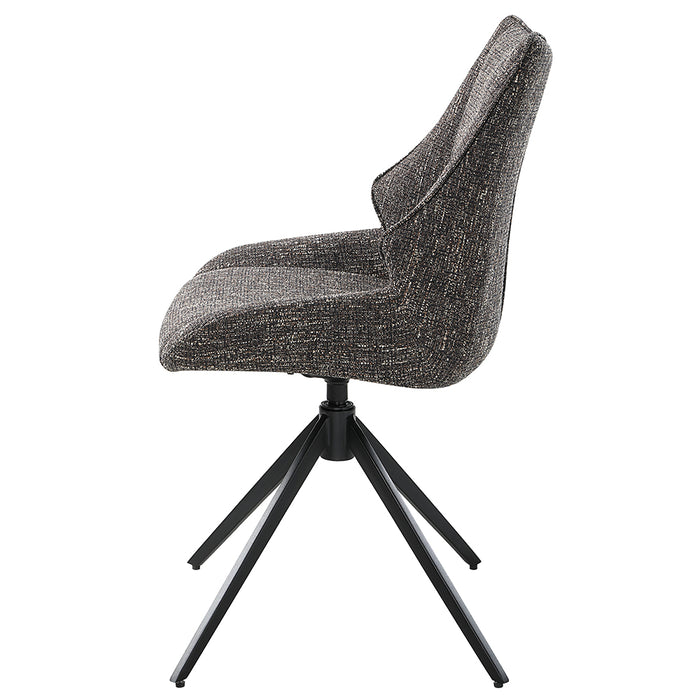 Malika Side Chair wSwivel (Set-2) - Image 4