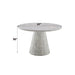 Kacey Round Dining Table - Image 5