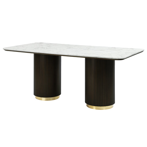 Clayten Dining Table w/Marble Top - Image 2