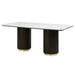 Clayten Dining Table w/Marble Top - Image 2