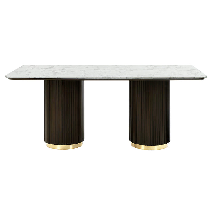 Clayten Dining Table w/Marble Top - Image 3