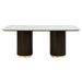 Clayten Dining Table w/Marble Top - Image 3
