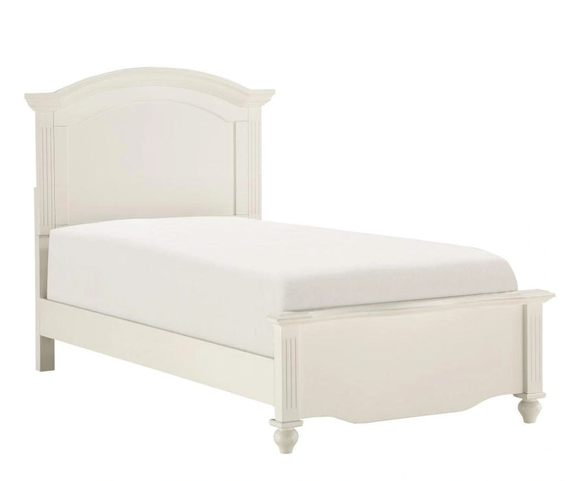 Meghan Full Panel Bed in White 2058WHF-1*