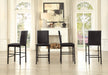 Tempe Counter Height Chair in Black/Brown - 2601-24 - FAMSA Furniture (TX)