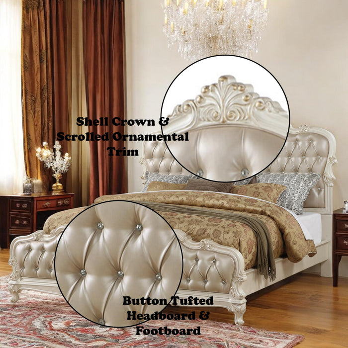 Chantelle Eastern King Bed - Image 6