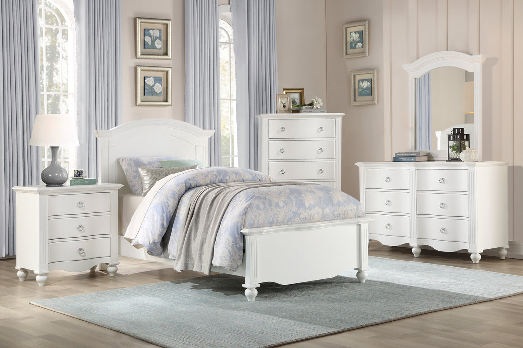 Meghan Dresser in White - 2058WH-5 - FAMSA Furniture (TX)