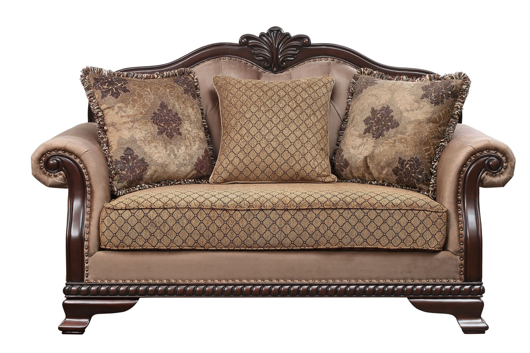Chateau De Ville Loveseat w/3 Pillows(Same LV01589) - Image 7
