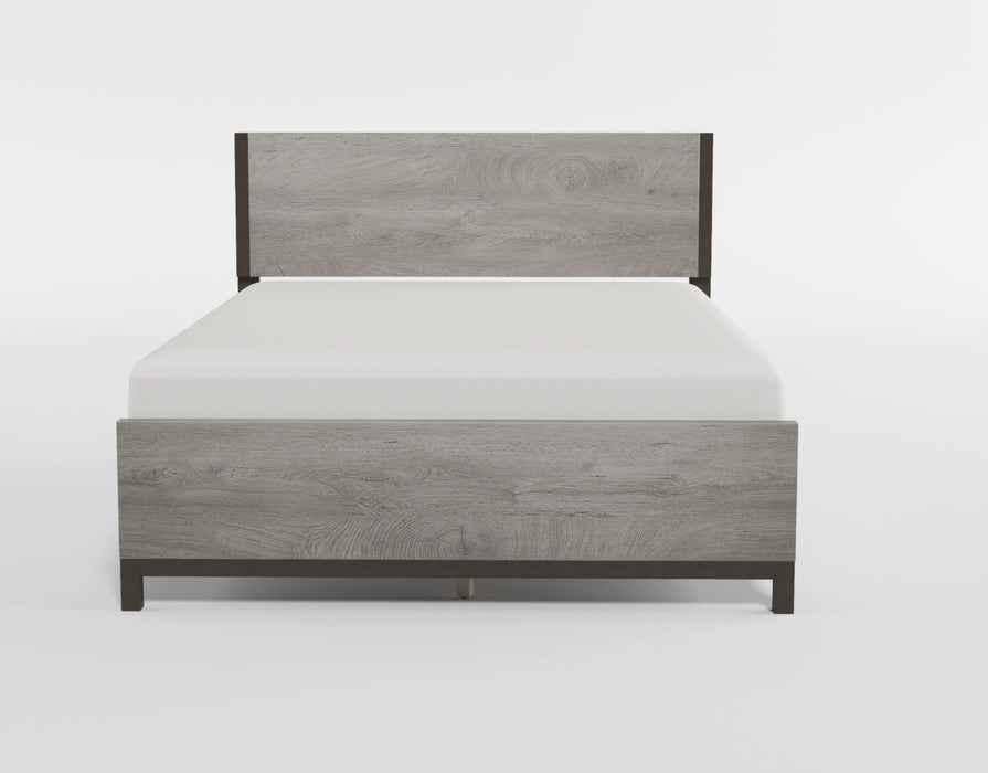 Zephyr Twin Bed in Gray - 1577T-1 - FAMSA Furniture (TX)