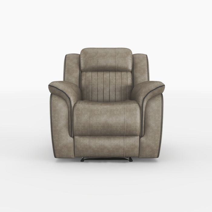 Centeroak Reclining Chair in Brown - 9479SDB-1 - FAMSA Furniture (TX)