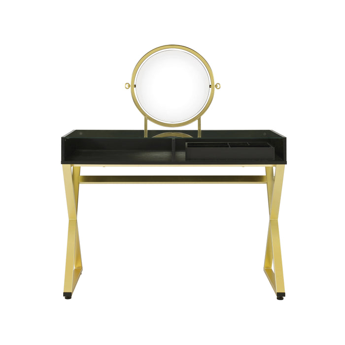 Coleen Vanity Desk w/Mirror & Jewelry Tray - Image 9