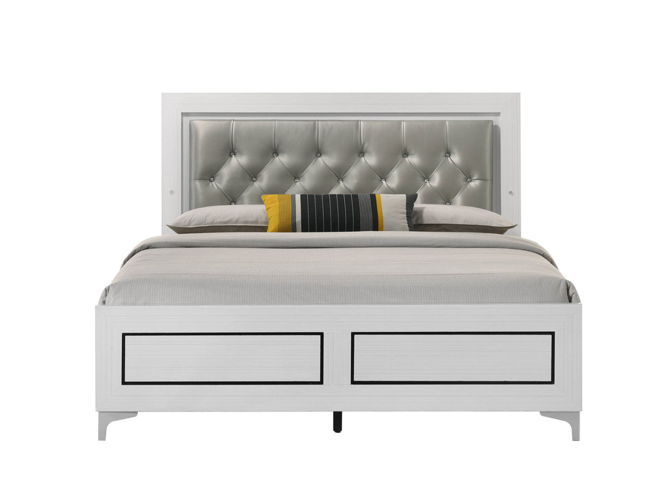 Casilda Eastern King Bed w/LED - Image 11