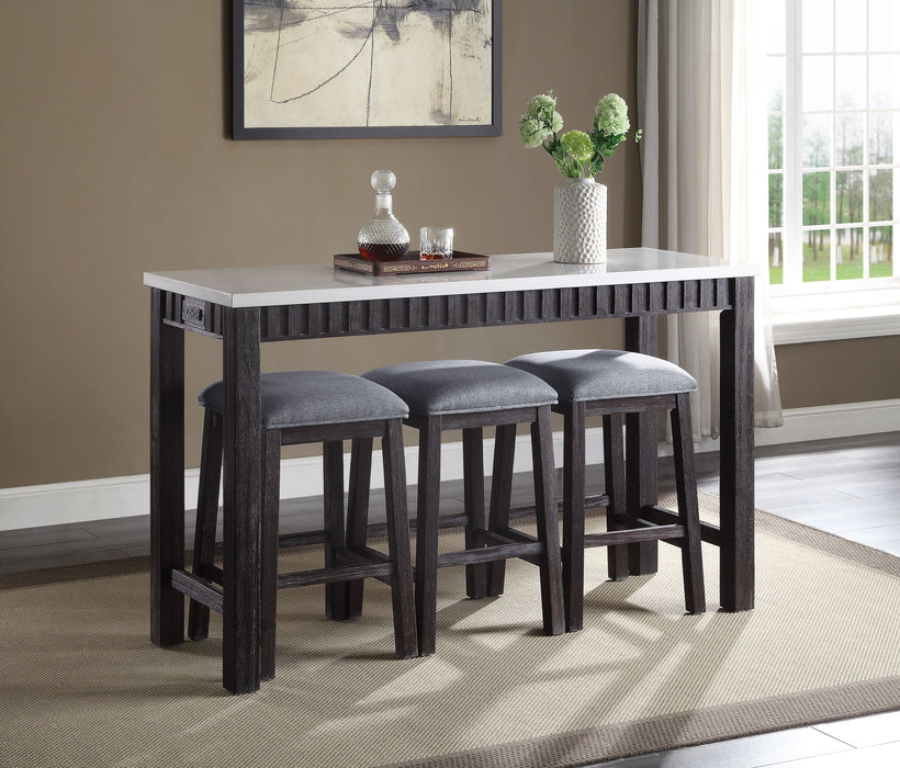 Necalli 4Pc Pack Counter Height Table Set - Image 3