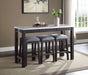 Necalli 4Pc Pack Counter Height Table Set - Image 3