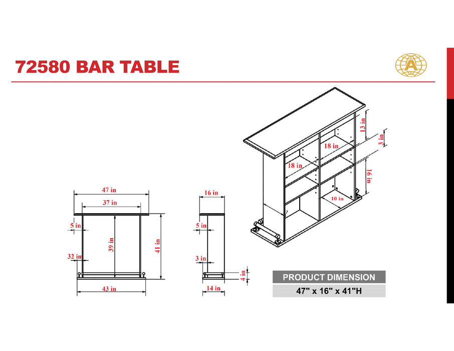 Kite Bar Table - Image 5