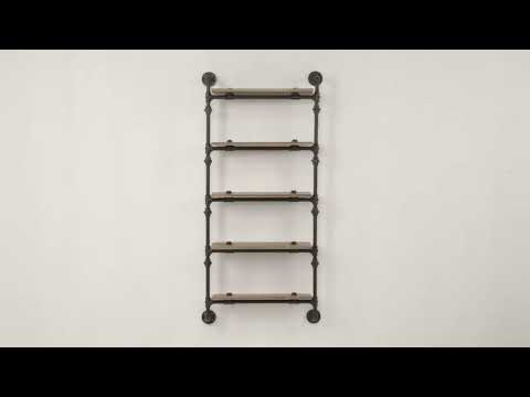Brantley Wall Rack w/5 Shelves - Image 5