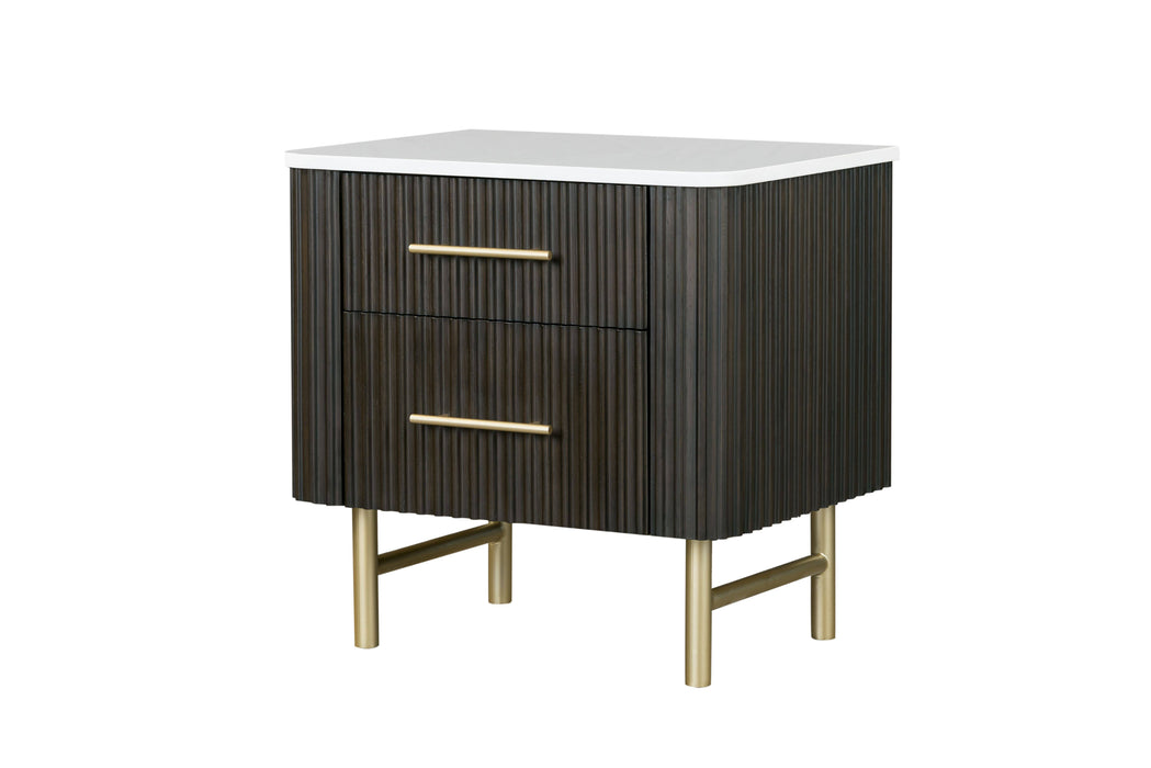Clayten Nightstand w/Marble Top - Image 11