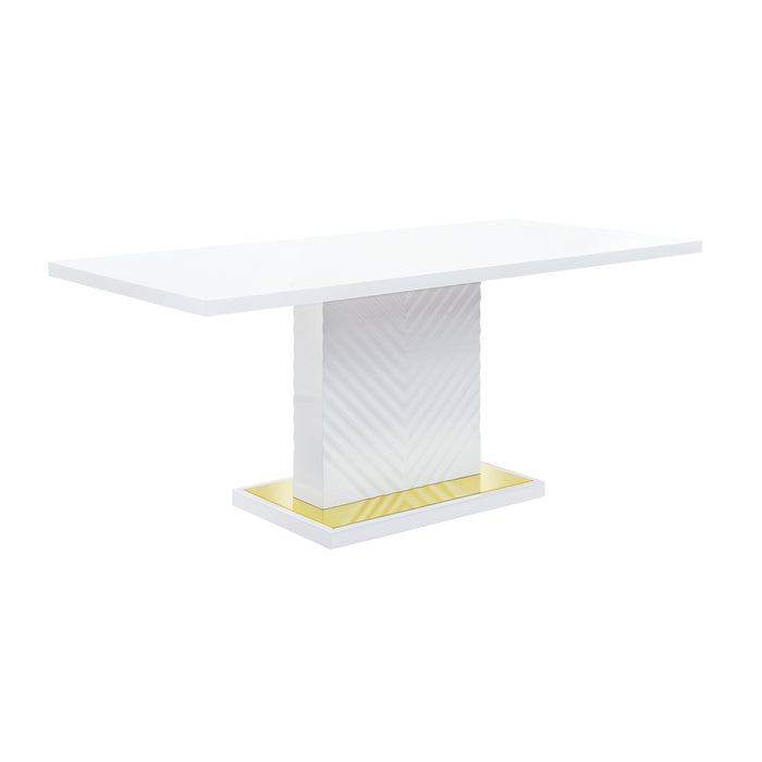 Gaines Dining Table w/Pedestal Base - Image 6