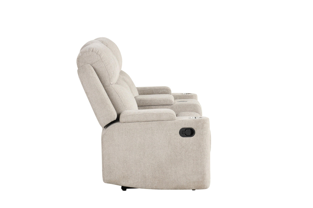 Galya Motion Loveseat w/Console - Image 14