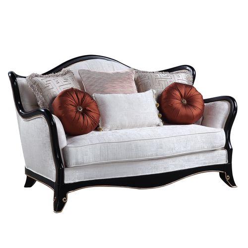 Nurmive Loveseat w/6 Pillows