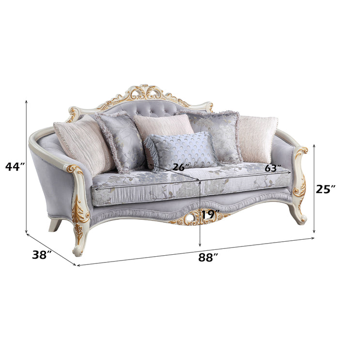 Galelvith Sofa w/6 Pillows - Image 8