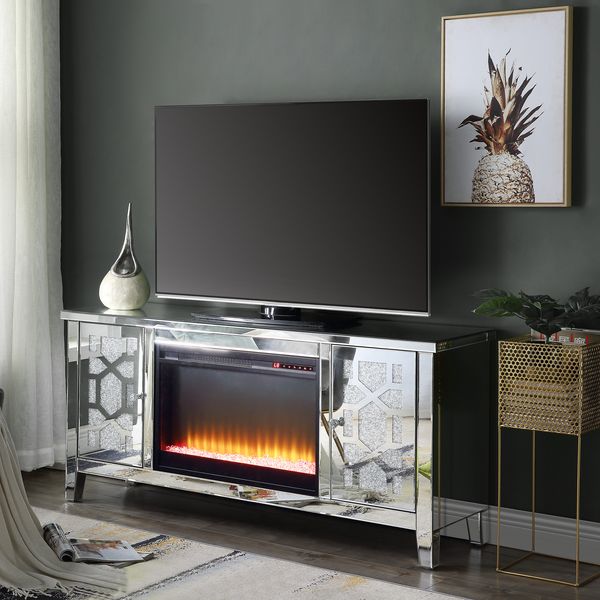 Noralie TV Stand w/Fireplace