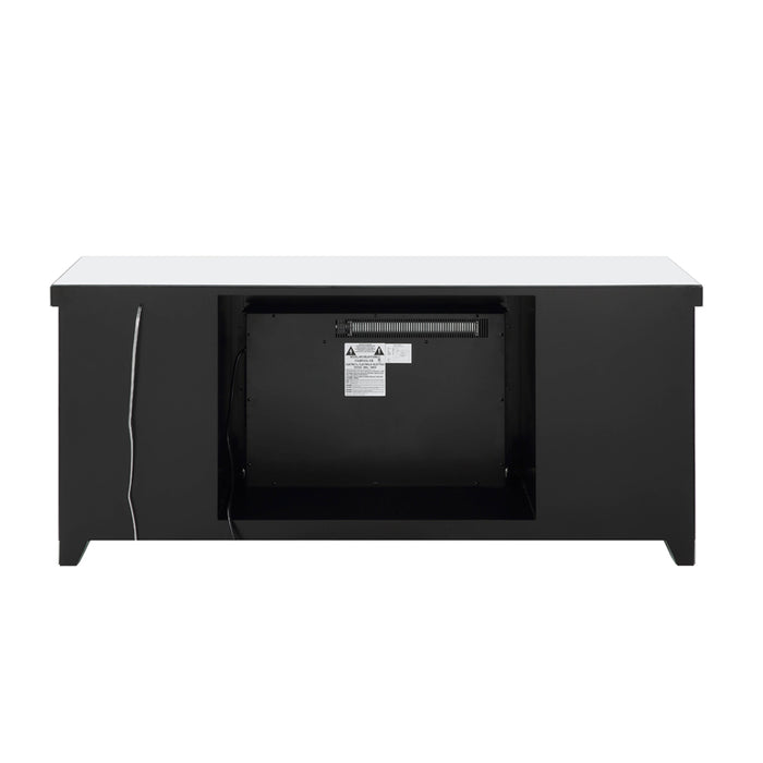 Noralie TV Stand w/Fireplace & LED - Image 4