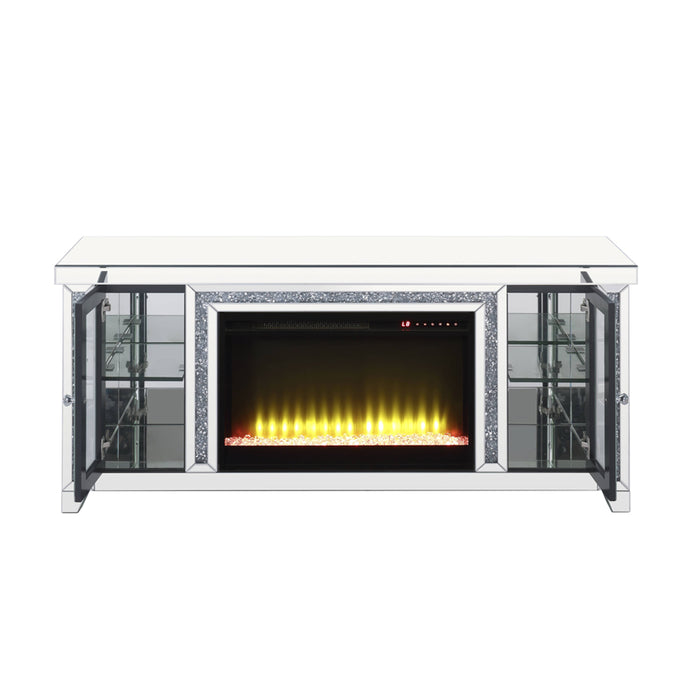 Noralie TV Stand w/Fireplace & LED - Image 5