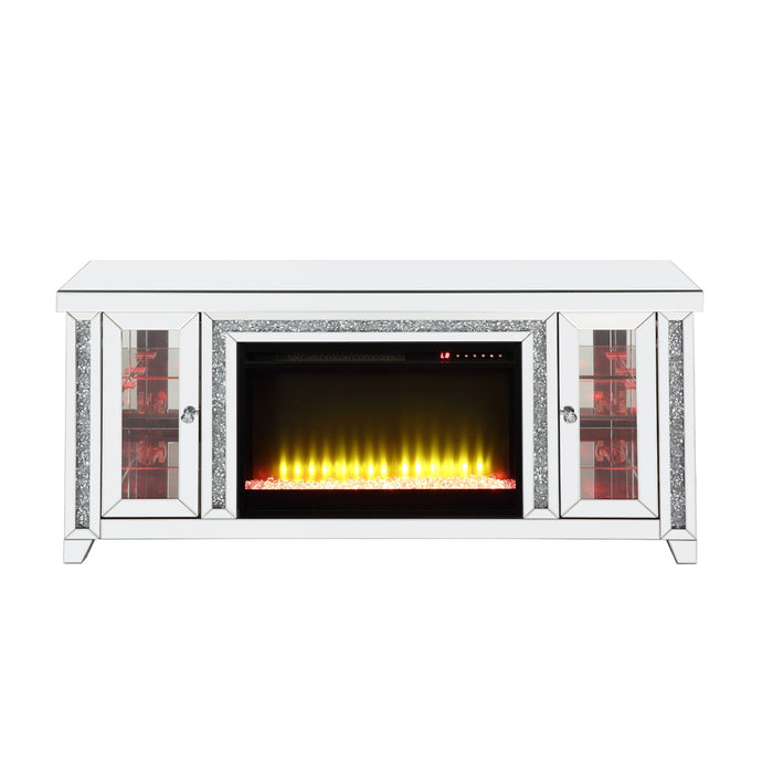 Noralie TV Stand w/Fireplace & LED - Image 6