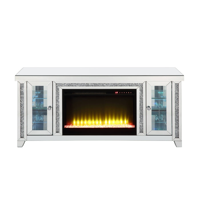 Noralie TV Stand w/Fireplace & LED - Image 8