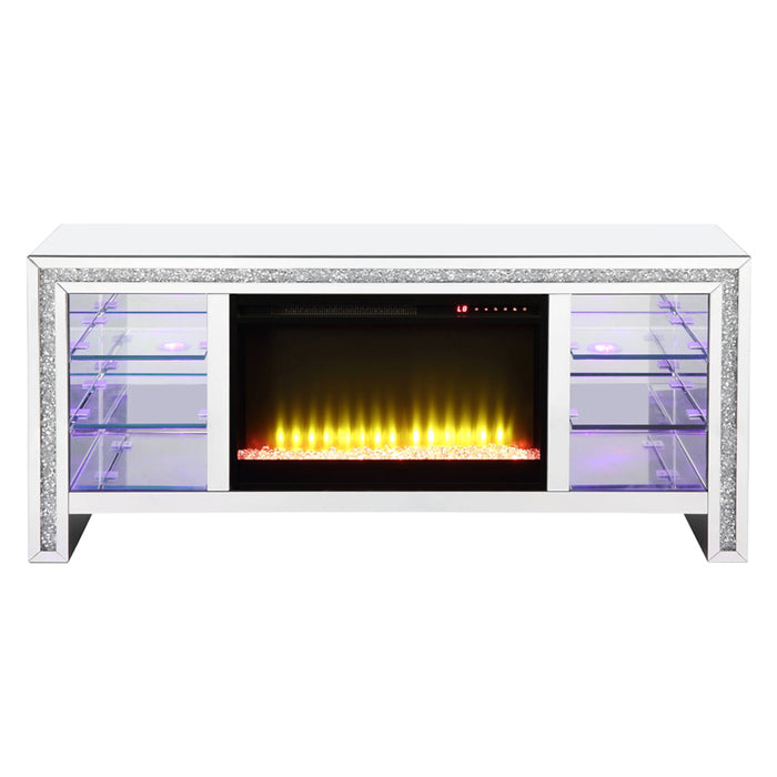 Noralie TV Stand w/Fireplace & LED - Image 6