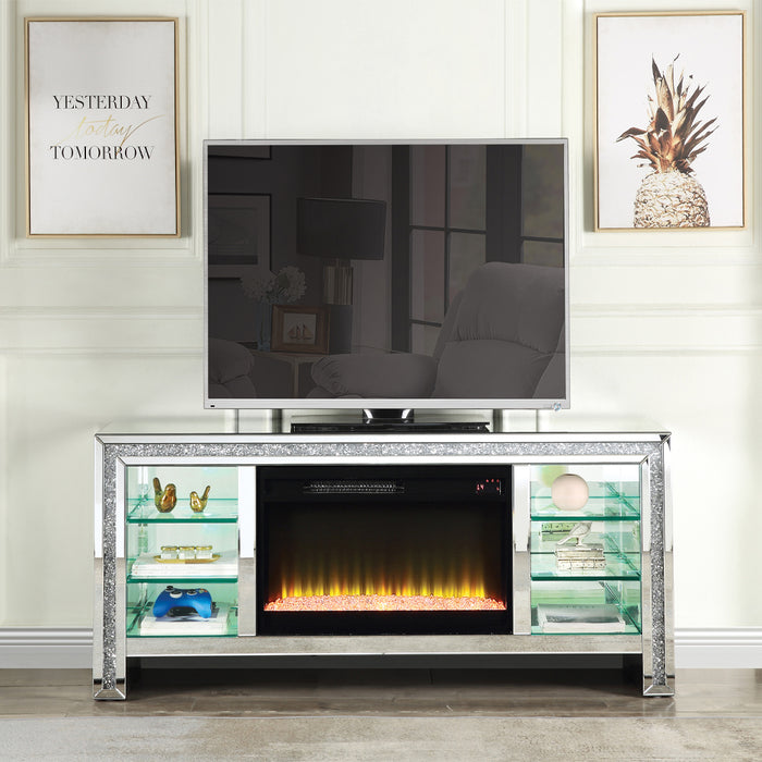 Noralie TV Stand w/Fireplace & LED