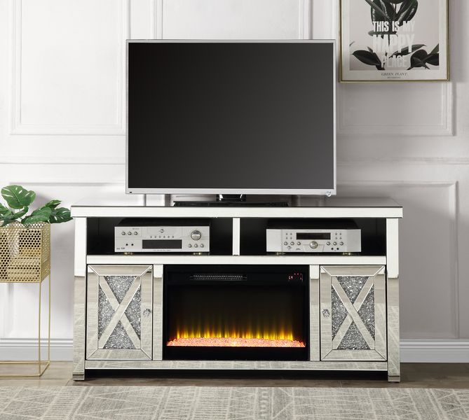 Noralie TV Stand w/Fireplace